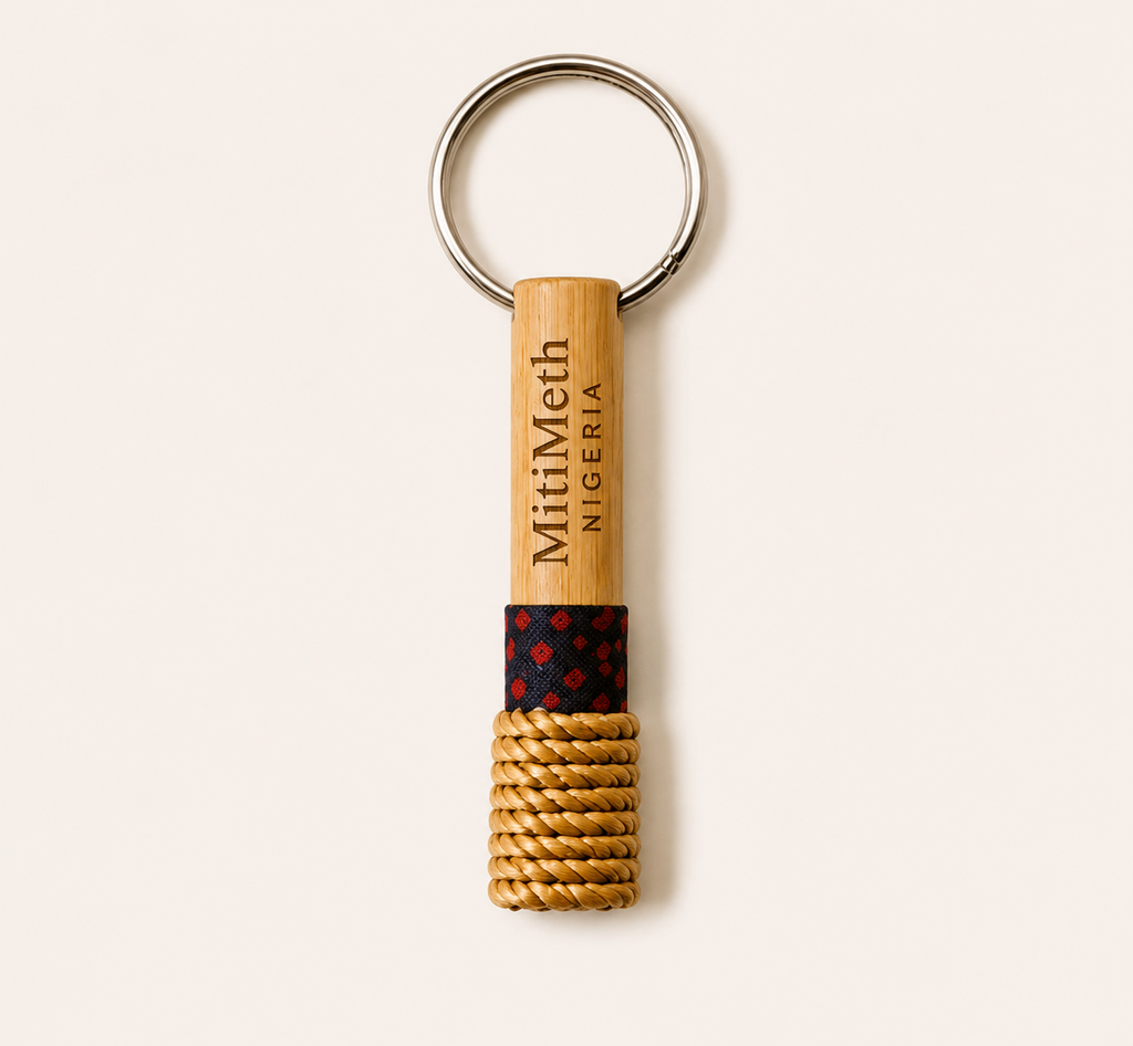 Bamboo Keychain