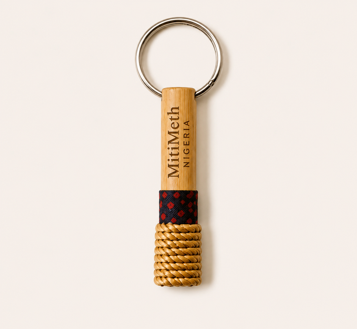 Bamboo Keychain