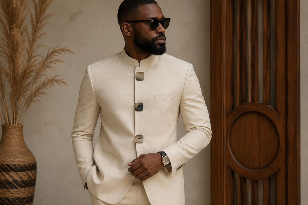 SQUARE | Signature Natural Button Collection