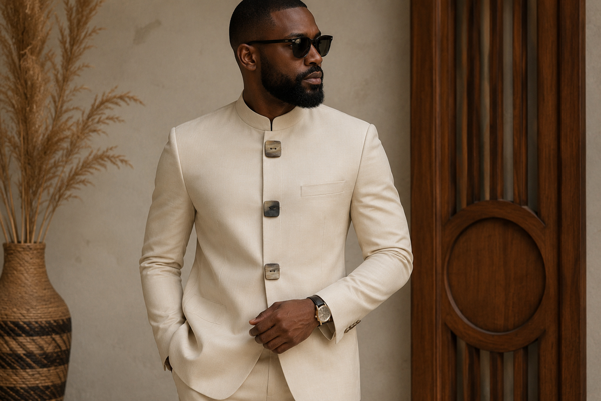 SQUARE | Signature Natural Button Collection