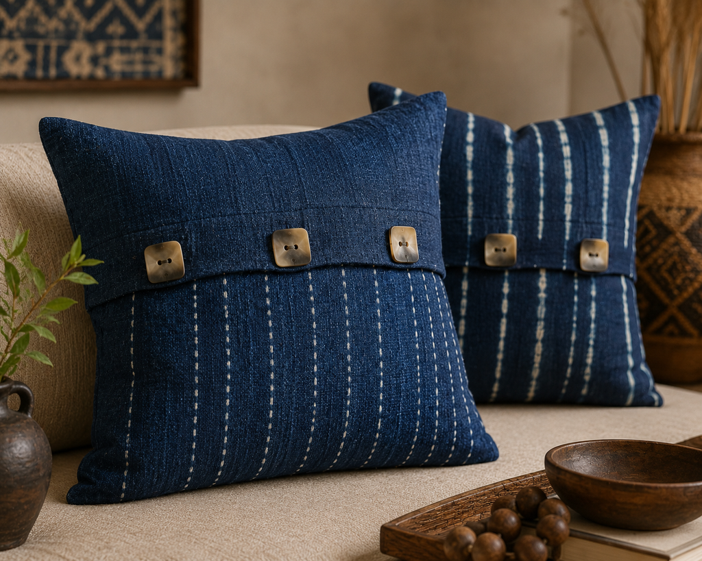 SQUARE | Signature Natural Button Collection