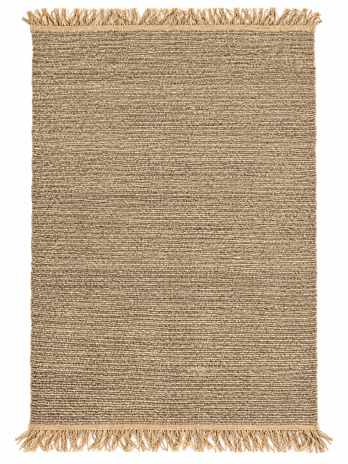 Water Hyacinth and Acrylic Wool Rug