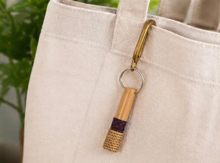 Bamboo Keychain
