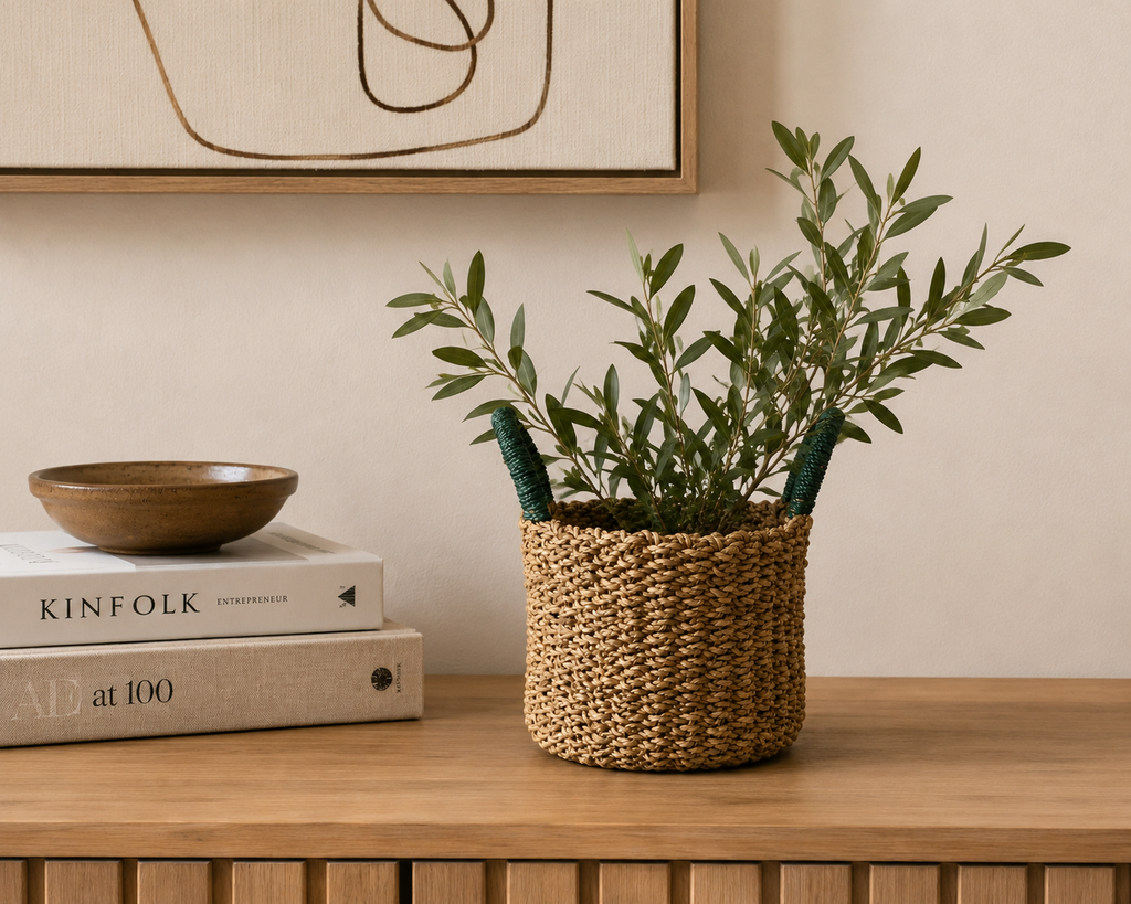 Mini Water Hyacinth Basket
