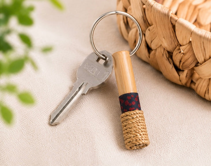 Bamboo Keychain