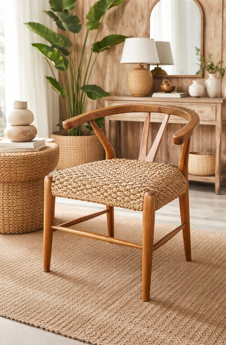 Walnut Wishbone Chair
